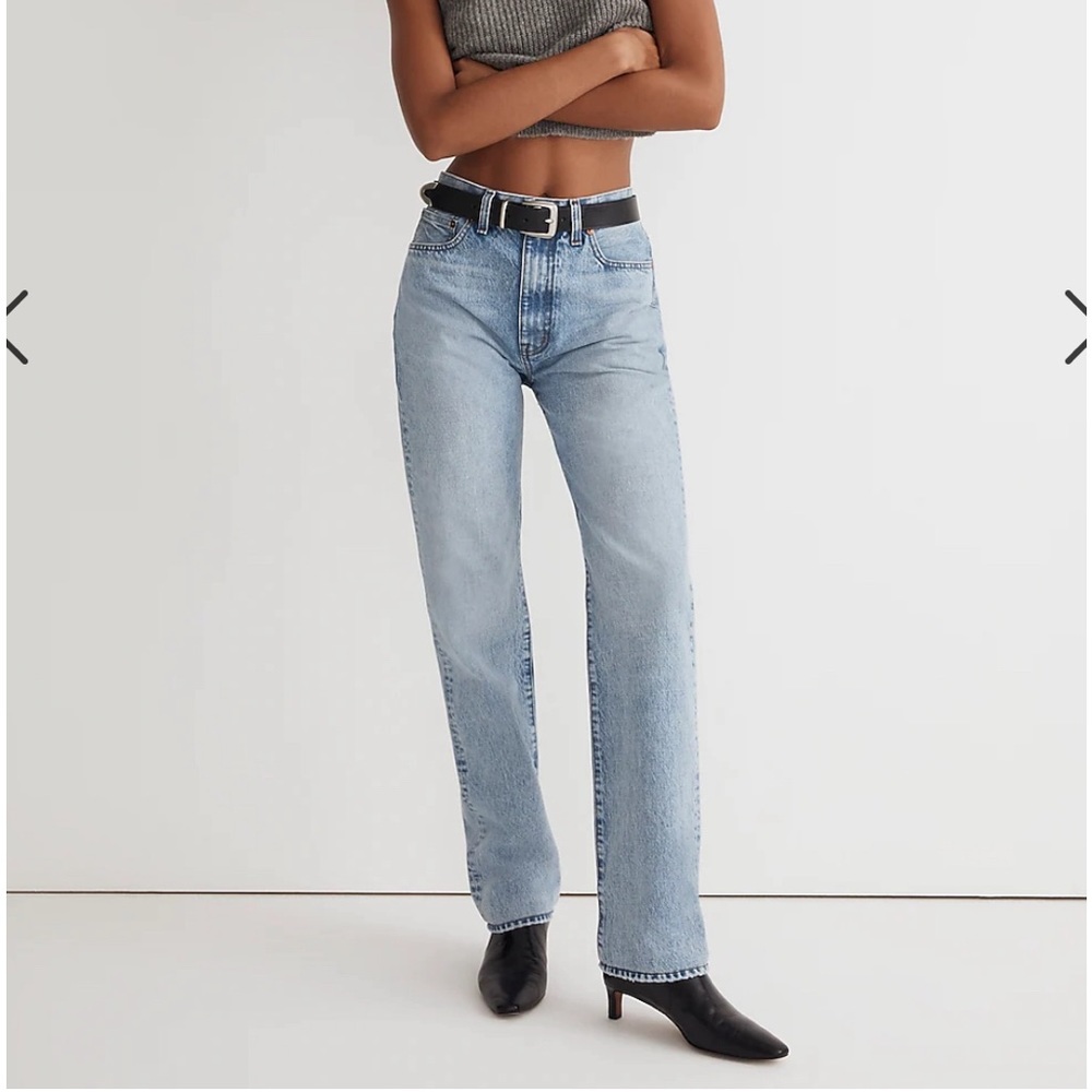 New Madewell 90’s Straight Jean